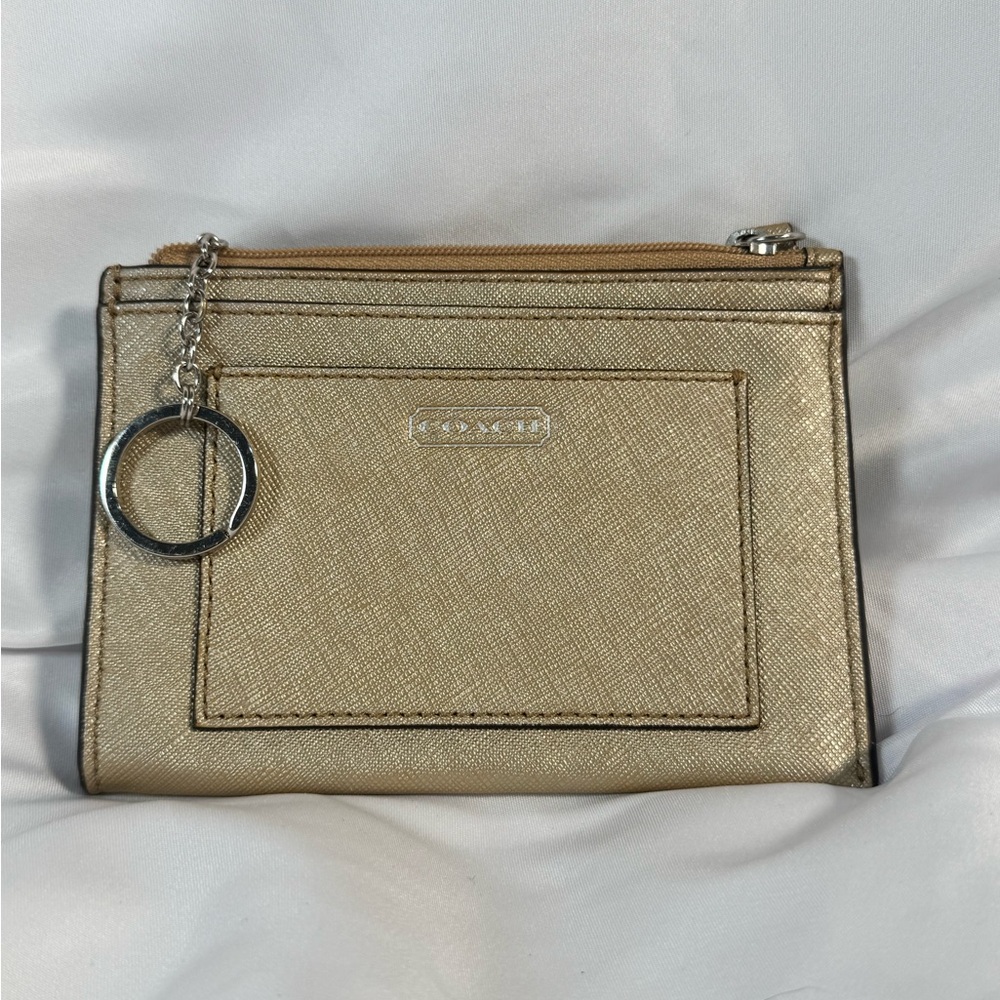 Coach Gold Wallet